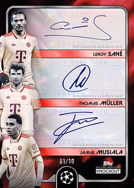 Leroy Sane 2024 Topps Bundesliga Stickers