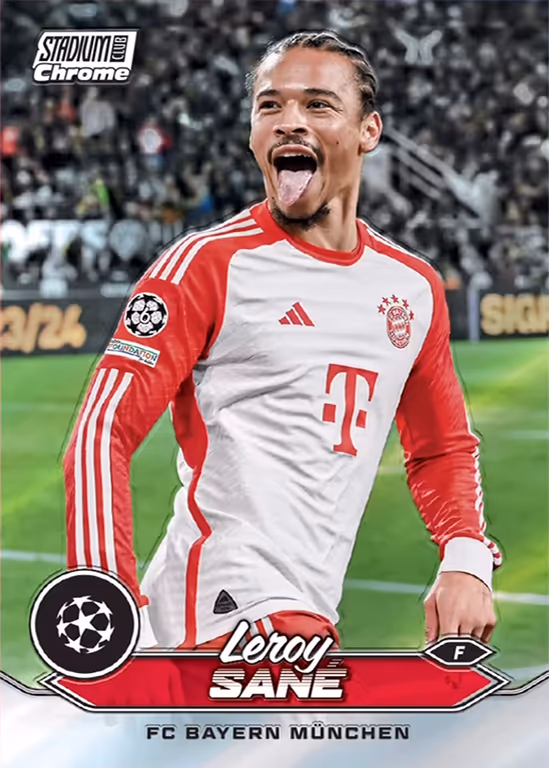 Leroy Sane 2023 Topps Inception UEFA Club Competitions