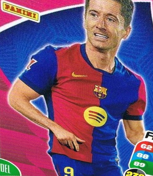 Lewandowski 2024 Panini Adrenalyn XL La Liga
