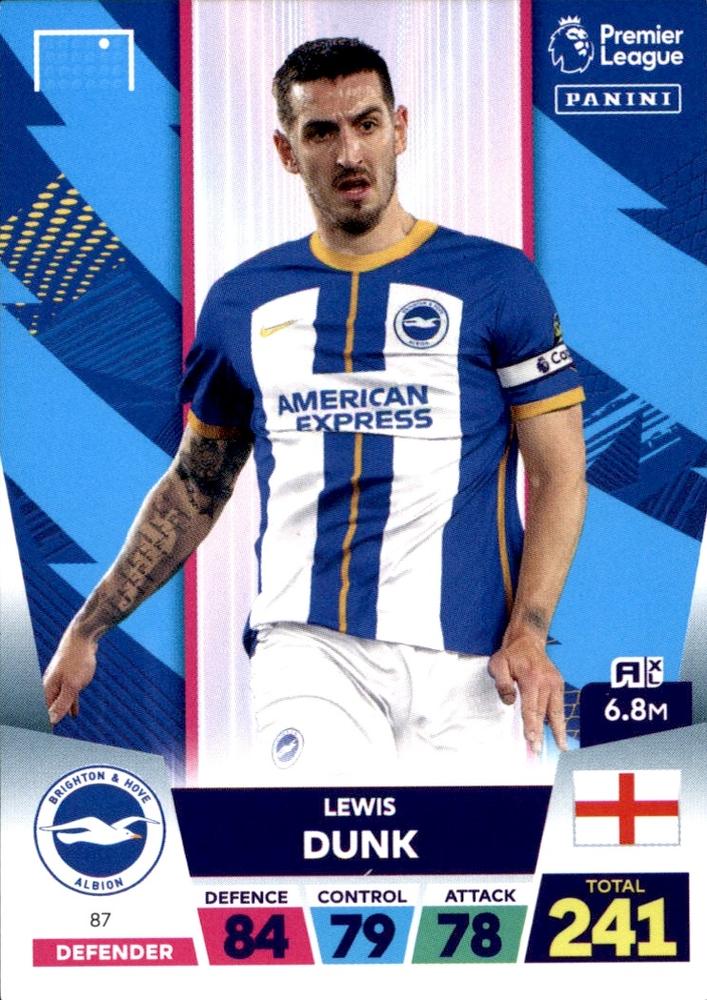 Lewis Dunk 2023 Panini Adrenalyn XL Premier League