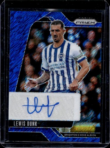 Lewis Dunk 2024 Panini Prizm Blue Shimmer /S-LD