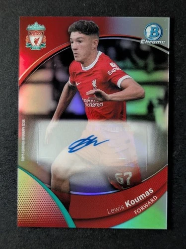 Lewis Koumas 2024 Topps Chrome Refractor