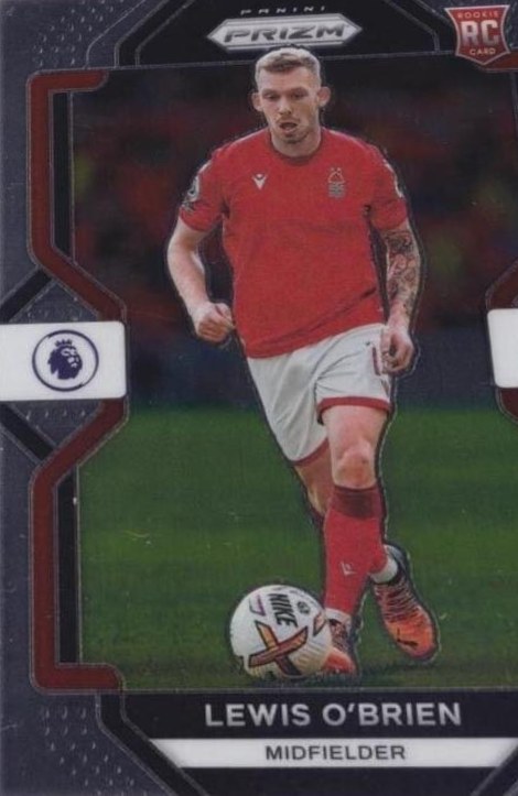 Lewis O'Brien 2022 Panini Prizm Premier League 144