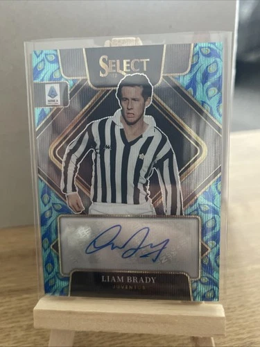 Liam Brady 2022 Panini Select Prizm Peacock