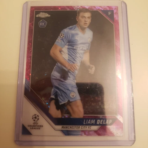 Liam Delap 2021 Topps Chrome Pink Mini-Diamond /175