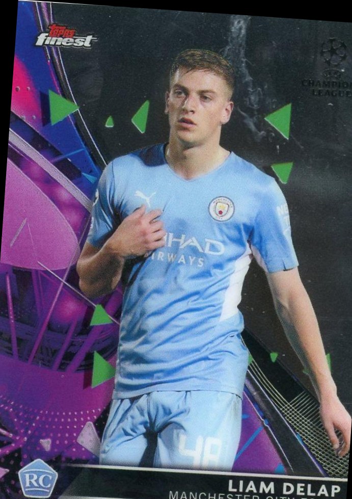 Liam Delap 2021 Topps Finest UEFA 58