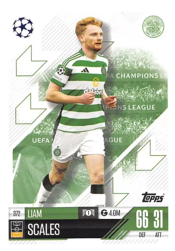 Liam Scales 2024 Topps Match Attax UEFA Club Competitions