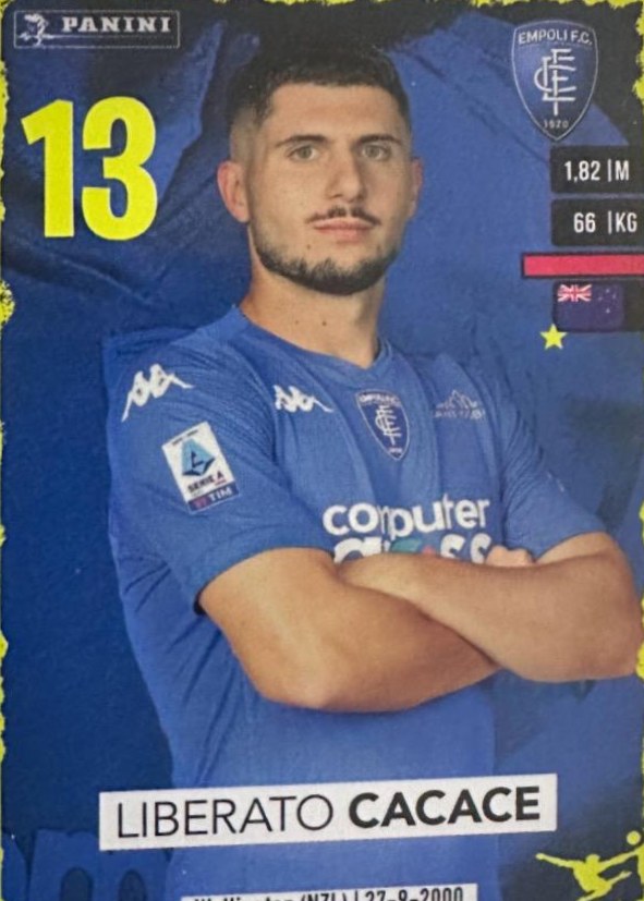 Liberato Cacace 2023 Panini Calciatori Stickers
