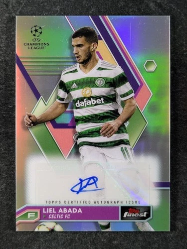 Liel Abada 2023 Topps Finest UEFA Club Competitions Refractor