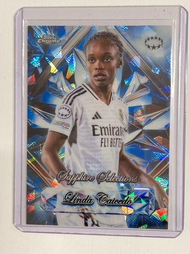 Linda Caicedo 2025 Topps Sapphire