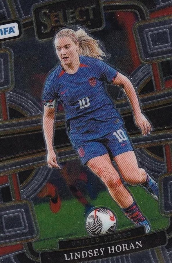 Lindsey Horan 2023 Panini Select White /20