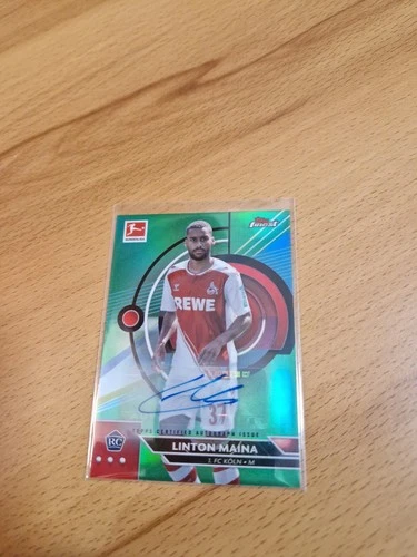 Linton Maina 2022 Topps Bundesliga Finest Green /50