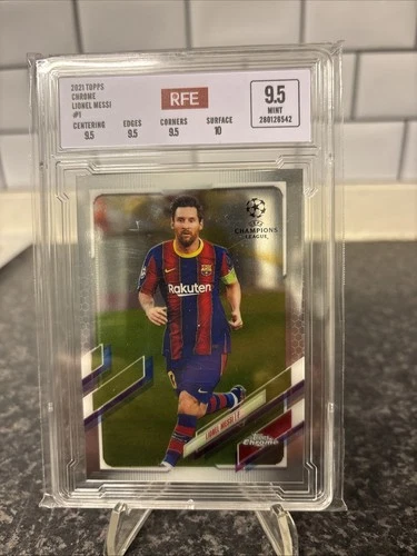 Lionel Messi 2021 Topps Chrome