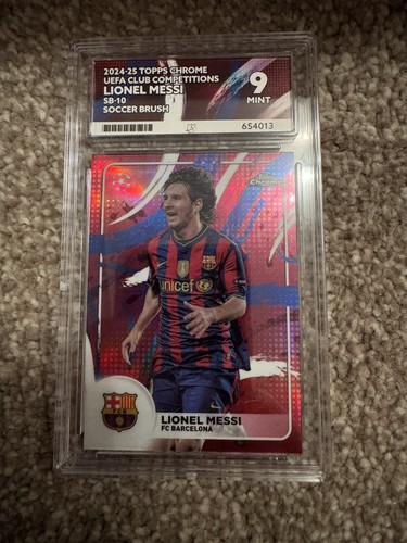 Lionel Messi 2024 Topps Chrome Brush