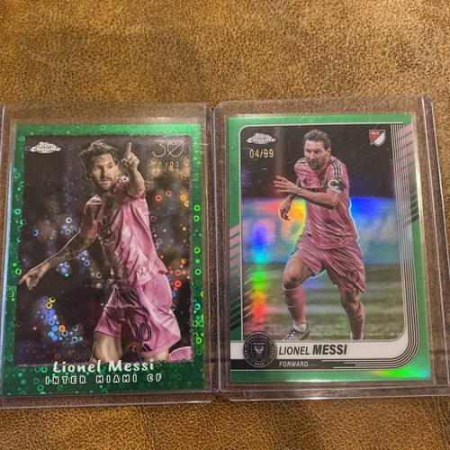 Lionel Messi 2025 Topps Chrome Green /99