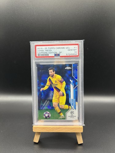Lionel Messi 2019 Topps Chrome Sapphire
