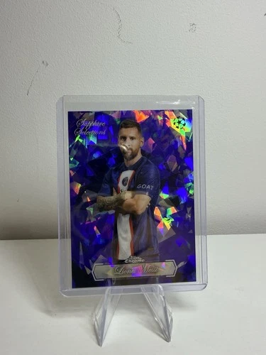 Lionel Messi 2023 Topps Chrome Sapphire Sapphire /1