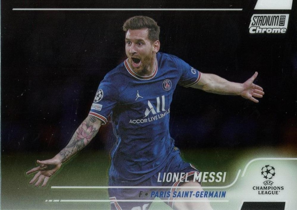 Lionel Messi 2021 Topps Chrome UCC 100