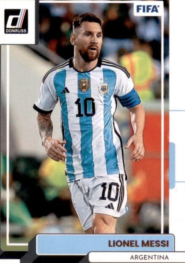 Lionel Messi 2022 Panini Donruss Soccer 10