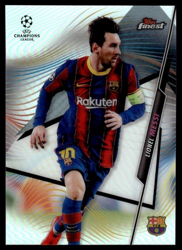 Lionel Messi 2021 Topps Finest Refractor