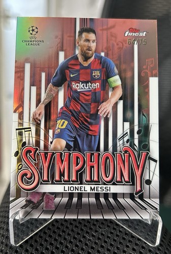 Lionel Messi 2025 Topps Finest Rose Gold /75