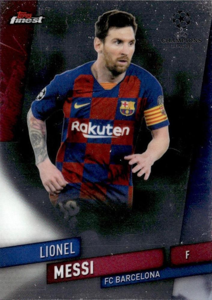 Lionel Messi 2019 Topps Finest UEFA 1