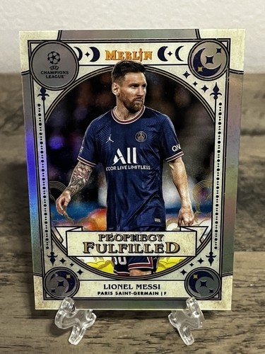Lionel Messi 2021 Topps Merlin Chrome