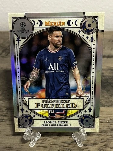 Lionel Messi 2021 Topps Merlin Chrome