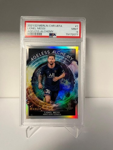 Lionel Messi 2021 Panini Merlin Chrome
