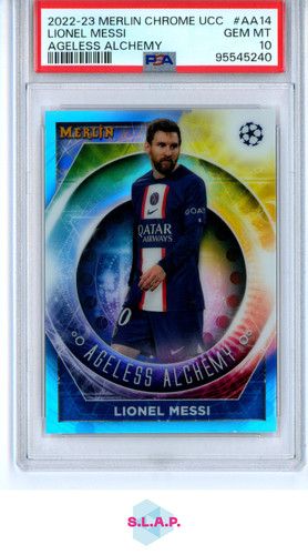 Lionel Messi 2022 Topps Merlin Chrome