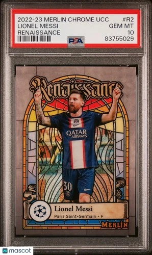 Lionel Messi 2023 Topps Merlin Chrome #R2