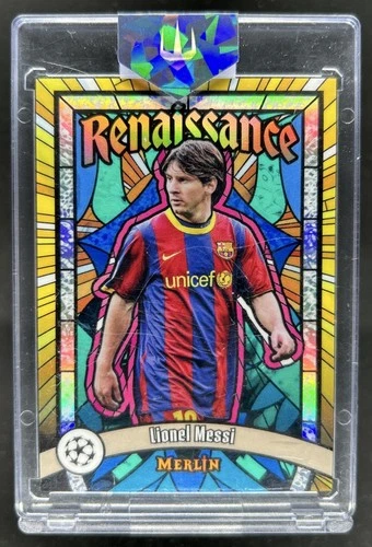 Lionel Messi 2024 Topps Merlin Chrome UEFA /10