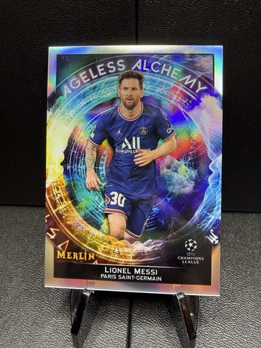 Lionel Messi 2021 Topps Merlin Collection Chrome