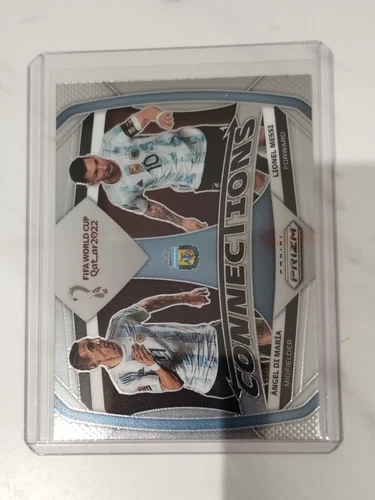 Lionel Messi & Ángel Di María 2022 Panini Prizm #1