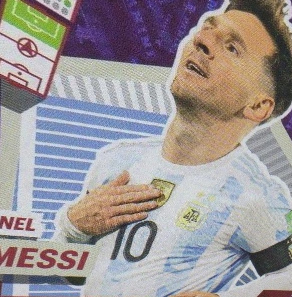 Lionel Messi 2022 Panini Adrenalyn XL FIFA World Cup