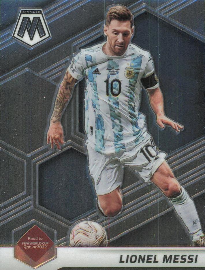 Lionel Messi 2021 Panini Mosaic Road to FIFA World Cup