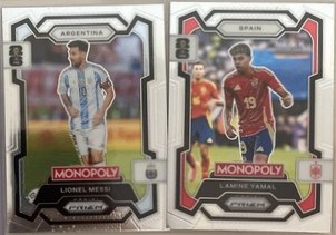 Lionel Messi Panini Prizm Blue Wave Prizm