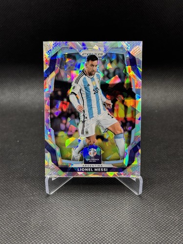 Lionel Messi 2024 Panini Prizm Cracked Ice