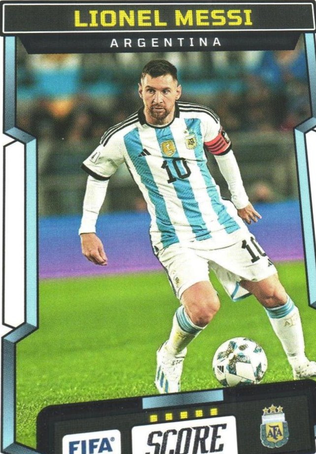 Lionel Messi 2023 Panini Score FIFA