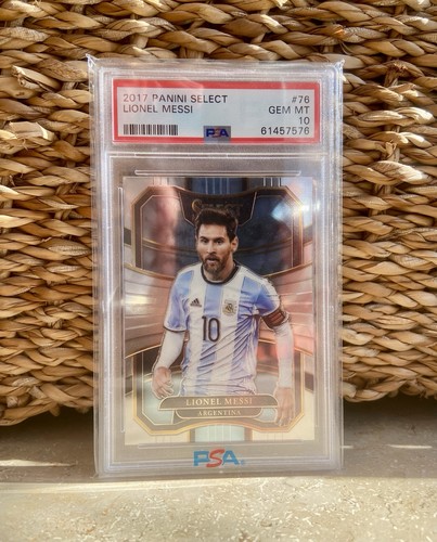 Lionel Messi 2017 Panini Select