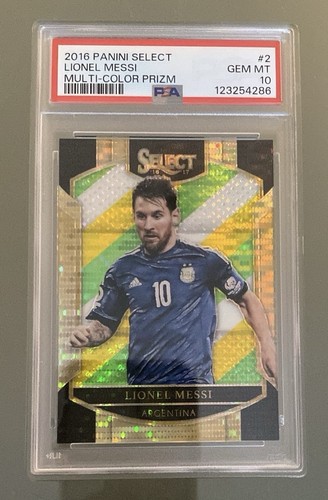 Lionel Messi 2016 Panini Select Multicolor Prizm #2
