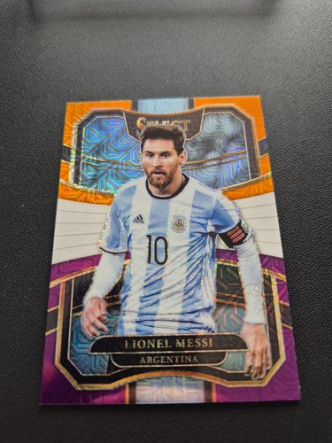 Lionel Messi 2017 Panini Select Tri-Color Prizm