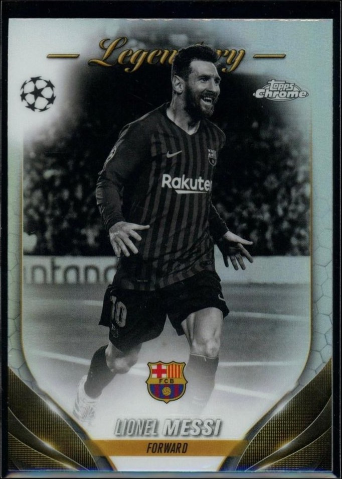 Lionel Messi 2023 Topps Chrome UEFA Club Competitions