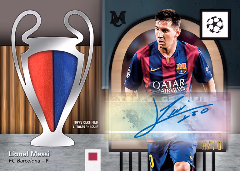 Lionel Messi 2024 Topps Inception UEFA Club Competitions
