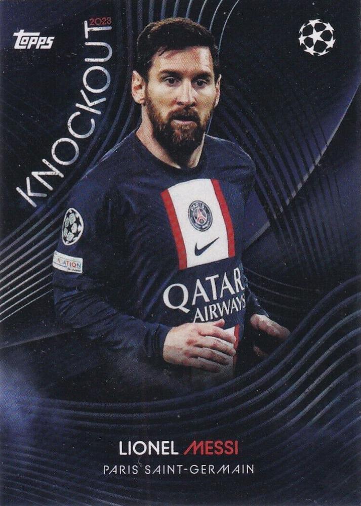 Lionel Messi 2023 Topps Knockout UEFA Champions League
