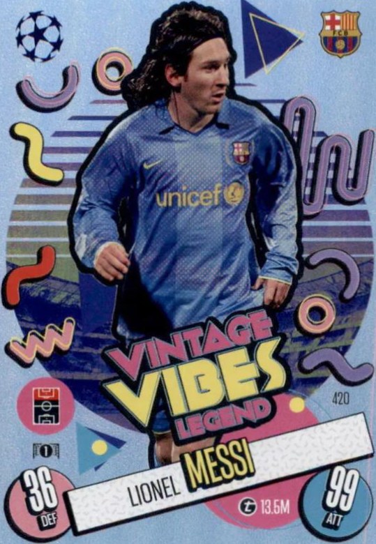 Lionel Messi 2024 Topps Match Attax UEFA Club Competitions