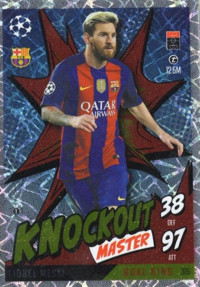 Lionel Messi 2024 Topps Match Attax UEFA Club Competitions Extra