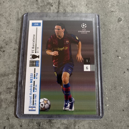 Lionel Messi 2007 Panini UEFA Champions League