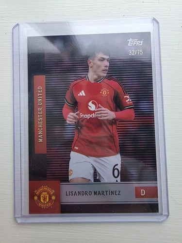 Lisandro Martinez 2025 Topps Man Utd Team Set 32/75