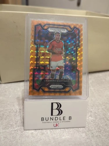 Lisandro Martinez 2024 Panini Premier League Prizm Orange Mosaic